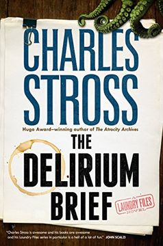 portada The Delirium Brief: A Laundry Files Novel (in English)