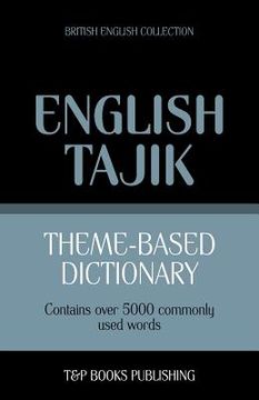 portada Theme-based dictionary British English-Tajik - 5000 words (in English)