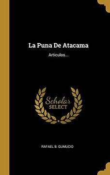 portada La Puna de Atacama: Articulos. (in Spanish)