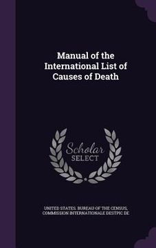 portada Manual of the International List of Causes of Death