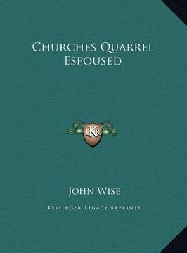 portada churches quarrel espoused (en Inglés)