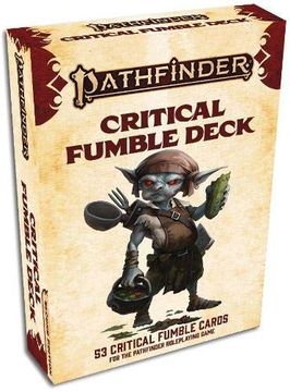 portada Pathfinder Critical Fumble Deck (en Inglés)