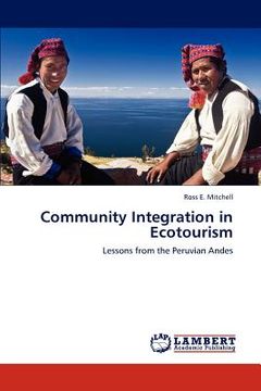 portada community integration in ecotourism