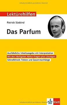 portada Klett Lektürehilfen Patrick Süskind, das Parfum: Interpretationshilfe für Oberstufe und Abitur (en Alemán)