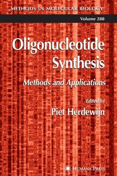 portada oligonucleotide synthesis: methods and applications (en Inglés)