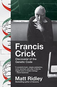 portada Francis Crick: Discoverer of the Genetic Code (Eminent Lives) (en Inglés)