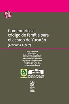 portada Comentarios al Codigo de Familia Para el Estado de Yucatan