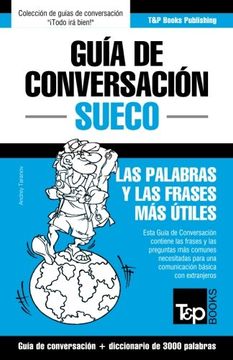 portada Guía de Conversación Español-Sueco y Vocabulario Temático de 3000 Palabras (in Spanish)