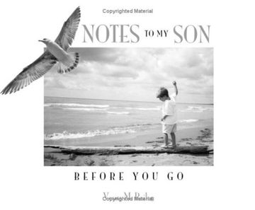 portada Notes To My Son Before You Go (en Inglés)