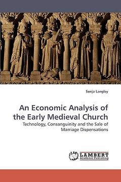portada an economic analysis of the early medieval church (en Inglés)