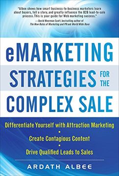 portada Emarketing Strategies for the Complex Sale (en Inglés)