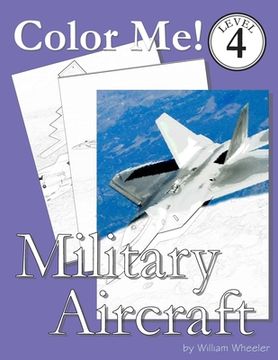 portada Color Me! Military Aircraft (en Inglés)