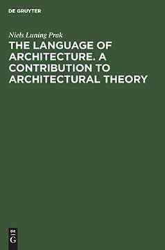 portada The Language of Architecture. A Contribution to Architectural Theory (in English)