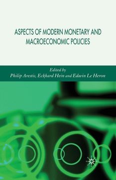 portada Aspects of Modern Monetary and Macroeconomic Policies (en Inglés)