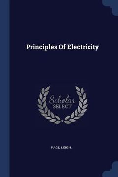 portada Principles Of Electricity (en Inglés)