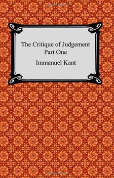 portada The Critique of Judgement (Part One, the Critique of Aesthetic Judgement) (en Inglés)