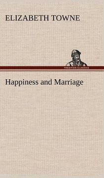 portada happiness and marriage (en Inglés)