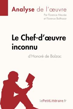 portada Le Chef-D'œuvre Inconnu D'honoré de Balzac