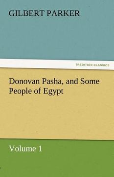portada donovan pasha, and some people of egypt - volume 1 (en Inglés)