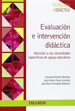 portada Evaluación e Intervención Didáctica: Atención a las Necesidades Específicas de Apoyo Educativo (in Spanish)