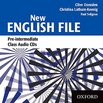 portada New English File Pre-Intermediate: New English File Pre-Intermediate: Class Audio cds (3) Class Audio cds Pre-Intermediate Level [May 01, 2005] Oxenden, Clive and Latham-Koenig, Christina () (en Inglés)