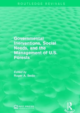 portada Governmental Inerventions, Social Needs, and the Management of U.S. Forests (in English)