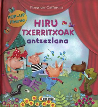 portada Hiru Txerritxoak Antzezlana (in Basque)