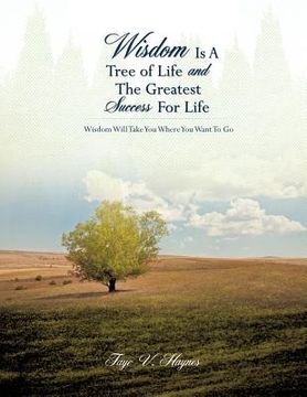 portada wisdom is a tree of life and the greatest success for life (en Inglés)