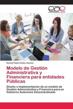 portada Modelo de Gestión Administrativa y Financiera para entidades Públicas
