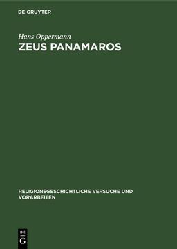 portada Zeus Panamaros (en Alemán)