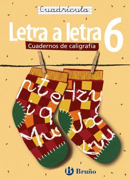 portada Caligrafía Letra a Letra Cuadrícula 6 (Castellano - Material Complementario - Caligrafía Letra a Letra) - 9788421639771 (in Spanish)