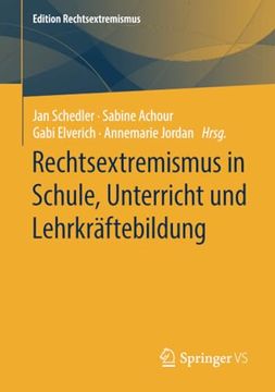 portada Rechtsextremismus in Schule, Unterricht und Lehrkräftebildung (in German)