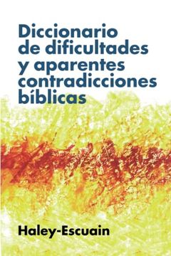 portada Diccionario de Dificultades y Aparentes Contrad. Bib. (Ed. Rústica) (in Spanish)