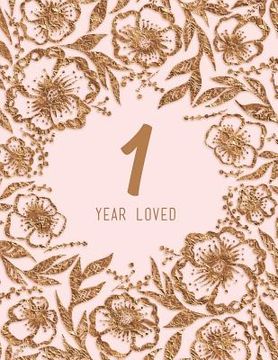 portada 1 Year Loved (en Inglés)