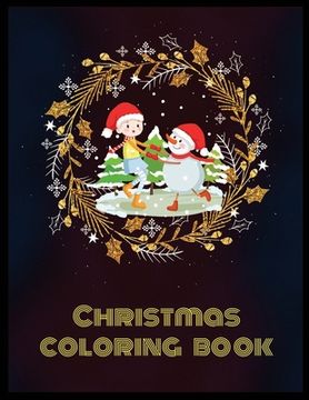 portada Christmas Coloring Book: Stress Relieving Coloring Pages, Coloring Book for Relaxation