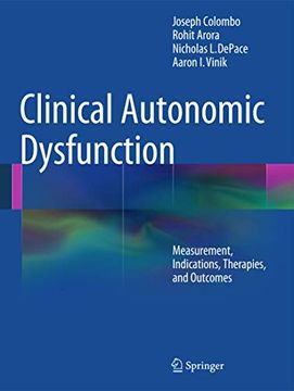 portada Clinical Autonomic Dysfunction: Measurement, Indications, Therapies, and Outcomes