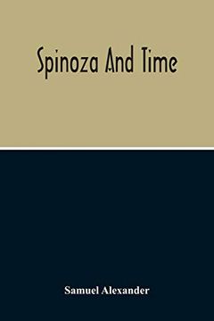 portada Spinoza and Time 