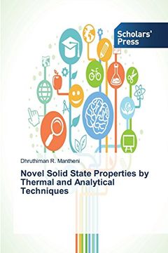 portada Novel Solid State Properties by Thermal and Analytical Techniques