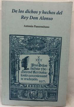 portada De los Dichos y Hechos del rey don Alonso
