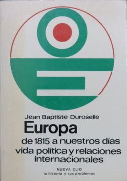 portada Europa de 1815 a Nuestros Dias