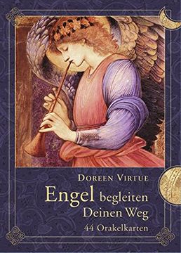 portada Engel Begleiten Deinen weg - 44 Orakelkarten: 44 Orakelkarten mit Begleitbuch