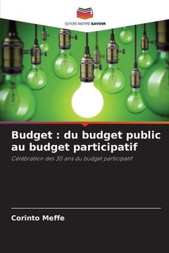 portada Budget: du budget public au budget participatif (en Francés)
