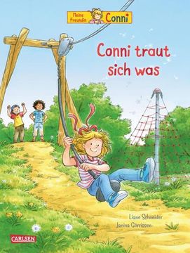 portada Conni-Bilderbücher: Conni Traut Sich was (en Alemán)