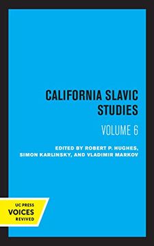 portada California Slavic Studies, Volume vi (en Inglés)