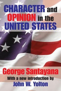 portada Character and Opinion in the United States