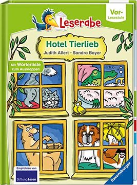 portada Hotel Tierlieb - Leserabe ab Vorschule - Erstlesebuch für Kinder ab 5 Jahren (Leserabe? Vor-Lesestufe) (in German)