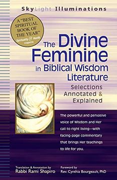 portada The Divine Feminine in Biblical Wisdom Literature: Selections Annotated & Explained (Skylight Illuminations) (en Inglés)