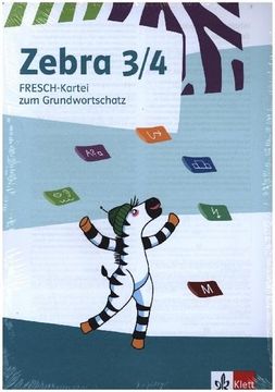portada Zebra 3/4: Fresch-Kartei zum Grundwortschatz Klasse 3/4 (Zebra. Ausgabe ab 2018): Fresch-Kartei zum Grundwortschatz Klasse 3/4 (in German)