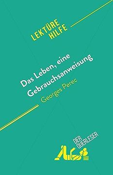 portada Das Leben, Eine Gebrauchsanweisung: Von Georges Perec (en Alemán)