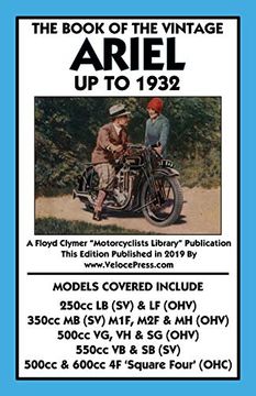 portada Book of the Vintage Ariel up to 1932 - all Models Including Square Four (en Inglés)